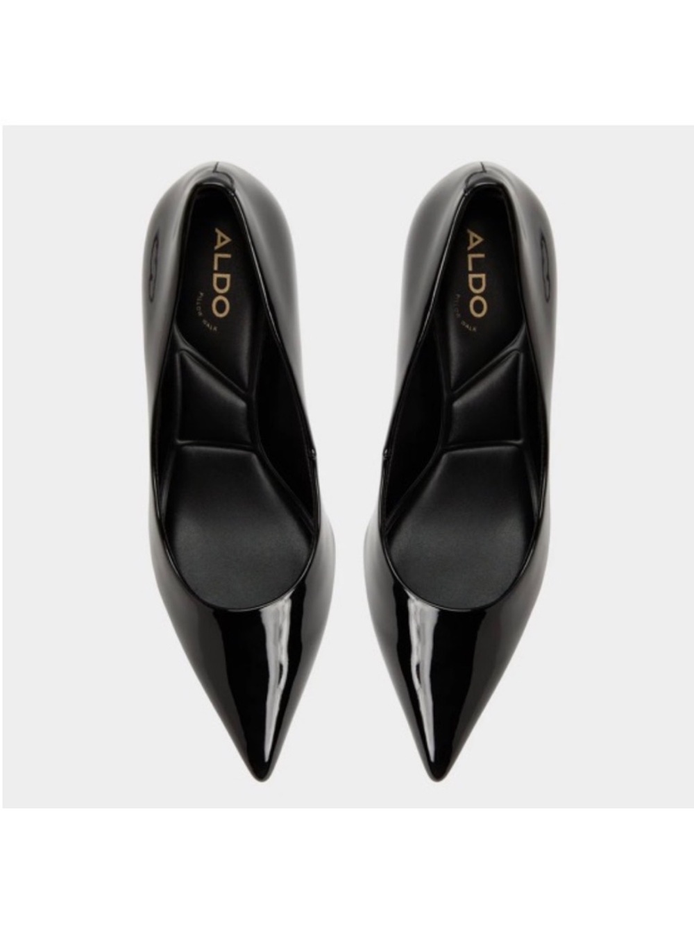 ALDO KAITIE Black Patent Leather Pumps - size 7.5